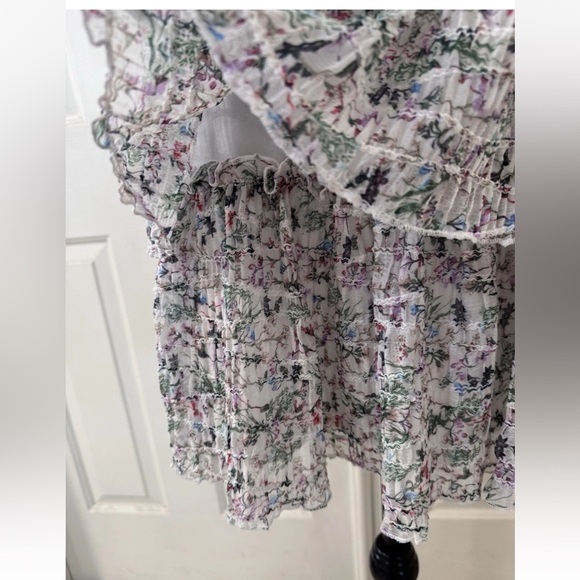 Hannah Banana Dress Womens Sz Small Or Girls Sz 16 Fairy Coquette Dainty Sheer - Picture 7 of 9